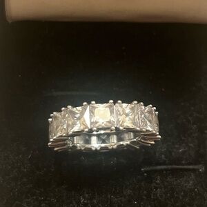 Berricle Sterling Silver CZ Ring - size 7